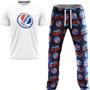 PEPSI Men’s 2-Piece Lounge Set + PEPSI socks